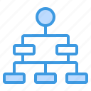 hierarchy, structure, diagram, scheme, flowchart