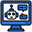 computer, chatbot, bot, communications, conversation