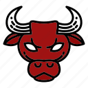 bull, animal, buffalo, ox