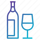 alcohol, beverage, bottle, glass, wine