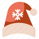 christmas, claus, hat, santa, winter, xmas