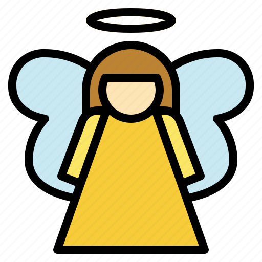 Angel, celebration, christmas, wishes icon - Download on Iconfinder