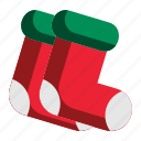 christmas, claus, gifts, santa, socks, toys, xmas