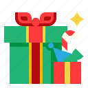 christmas, box, gift, birthday, surprise, xmas