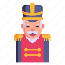 christmas character, christmas soldier, man, nutcracker doll, christmas nutcracker