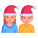 christmas persons, christmas kids, christmas celebrations, boy, girl