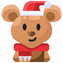 rat, hat, xmas, animal, christmas