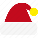 christmas, hat, santa, holiday, xmas