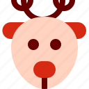 christmas, deer, rudolf, xmas