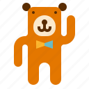 animal, bear