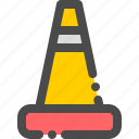 barrier, cone, construction, road, street