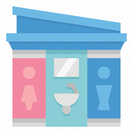 Bathroom, outdoor, park, restroom, toilet icon - Download on Iconfinder