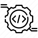 settings, configuration, coding, cogwheel, edit, tools