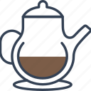 tea, pot, drink, coffee, teapot