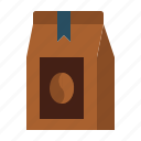 coffee, bag, package, product, box