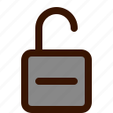 lock, padlock, safety, security, unlock