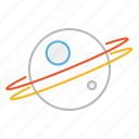 star, space, moon, planet, jupiter, line