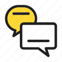 bubble, chat, communication icon, message