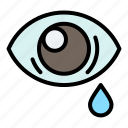 droop, eye, sad