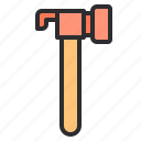 construction, hammer, tool, utensils