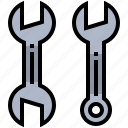 construction, equipment, tool, wrench