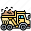 common, dump, mining, tipper, truck 