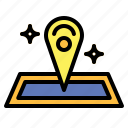 map, pin, placeholder, point