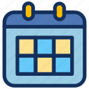 calendar, contact, date, schedule, event, time