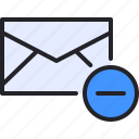 delete, email, message, communication, mail