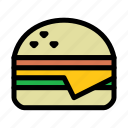 burger, fast food, food, hamburger