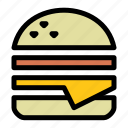 burger, fast food, food, hamburger