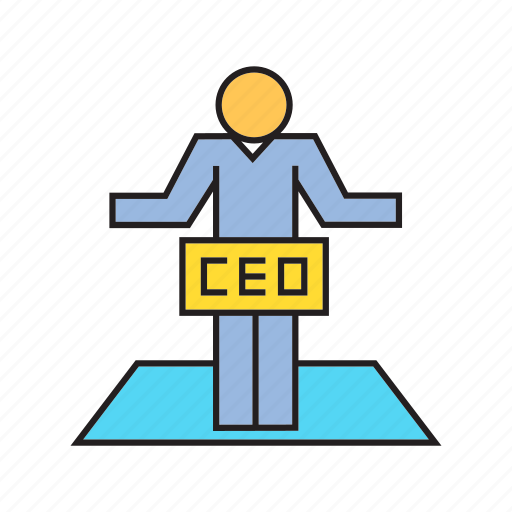 Administration, boss, ceo, employee, executive, leader, people icon - Download on Iconfinder