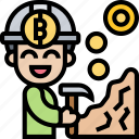 mining, bitcoin, cryptocurrency, trade, resource