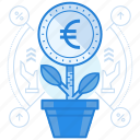 currencies, euro, finance, grow