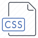 cascading, css, file, sheet, style, website, extension