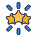 star, review, favorite, award