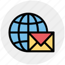 earth, global, letter, mail, world, world letter