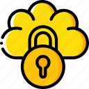 cloud, data, lock, security, secure