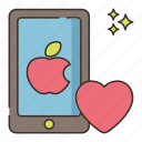 app, mobile, love