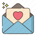 love, letter, heart