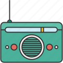 audio, device, entertainment, music, radio, sound