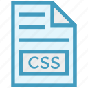 css, document, document list, extension, file, format, page