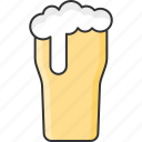 alcoholic drink, beer, beverage, glass, pub