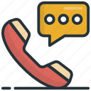 call, communication, phone receiver, receiver, talk