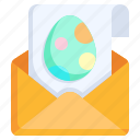 greeting, card, easter, message, letter, egg