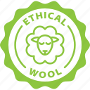 ethical, wool, label, stamp, green, ethical wool