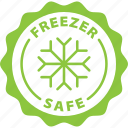 freezer, safe, label, stamp, green, freezer safe