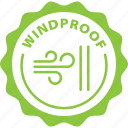 windproof, label, stamp, green