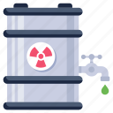 chemical, danger, nuclear, barrel, toxic