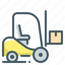 forklift, logistic, logistics, shipping, transport